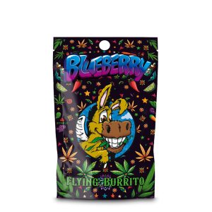 CBD Hash Flying Burrito Blueberry.