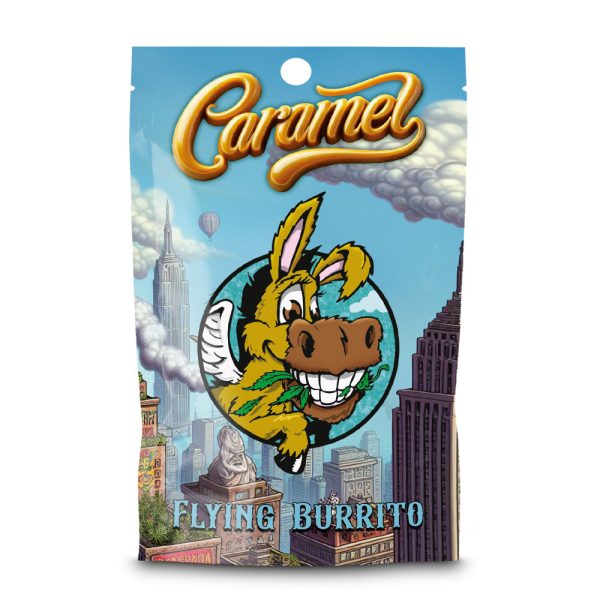 CBD Hash Flying Burrito Caramel 25 gr.