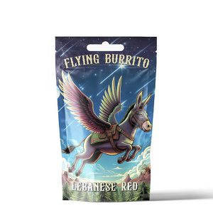 CBD Hash Flying Burrito Lebanese Red.